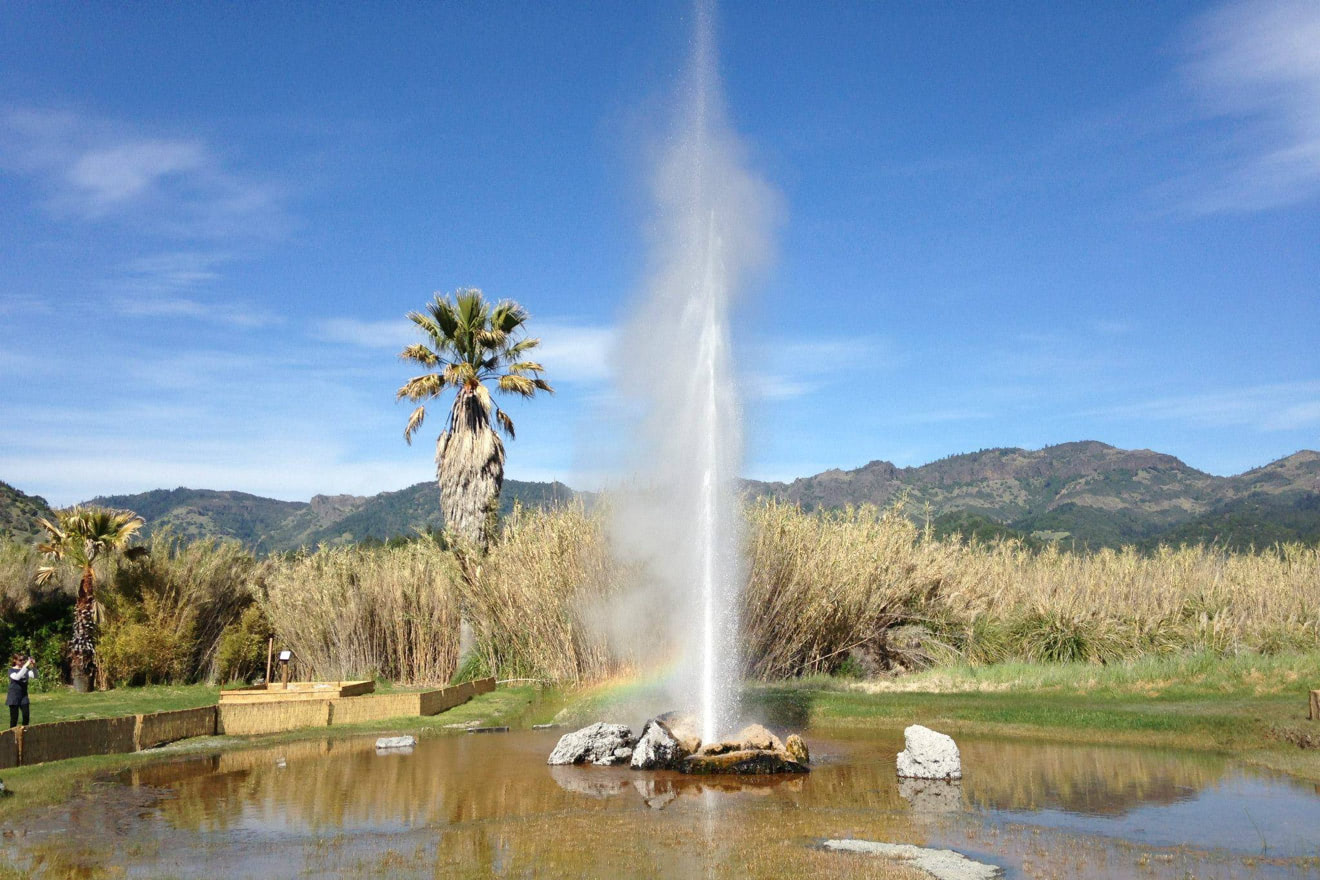 Old Faithful Geyser of California