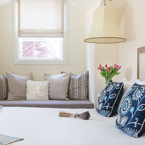 guest room suite at Lavender Inn, Yountville, CA